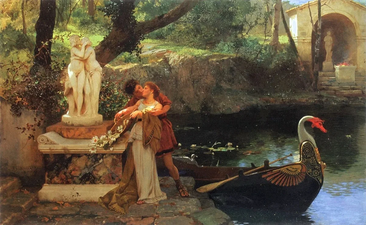Henryk Siemiradzki, Following the Example of the Gods, 1899